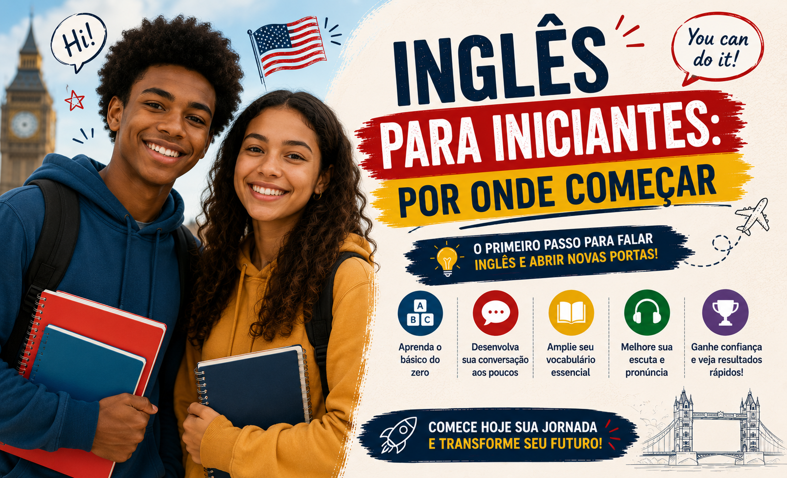 Inglês para iniciantes: por onde começar do zero
