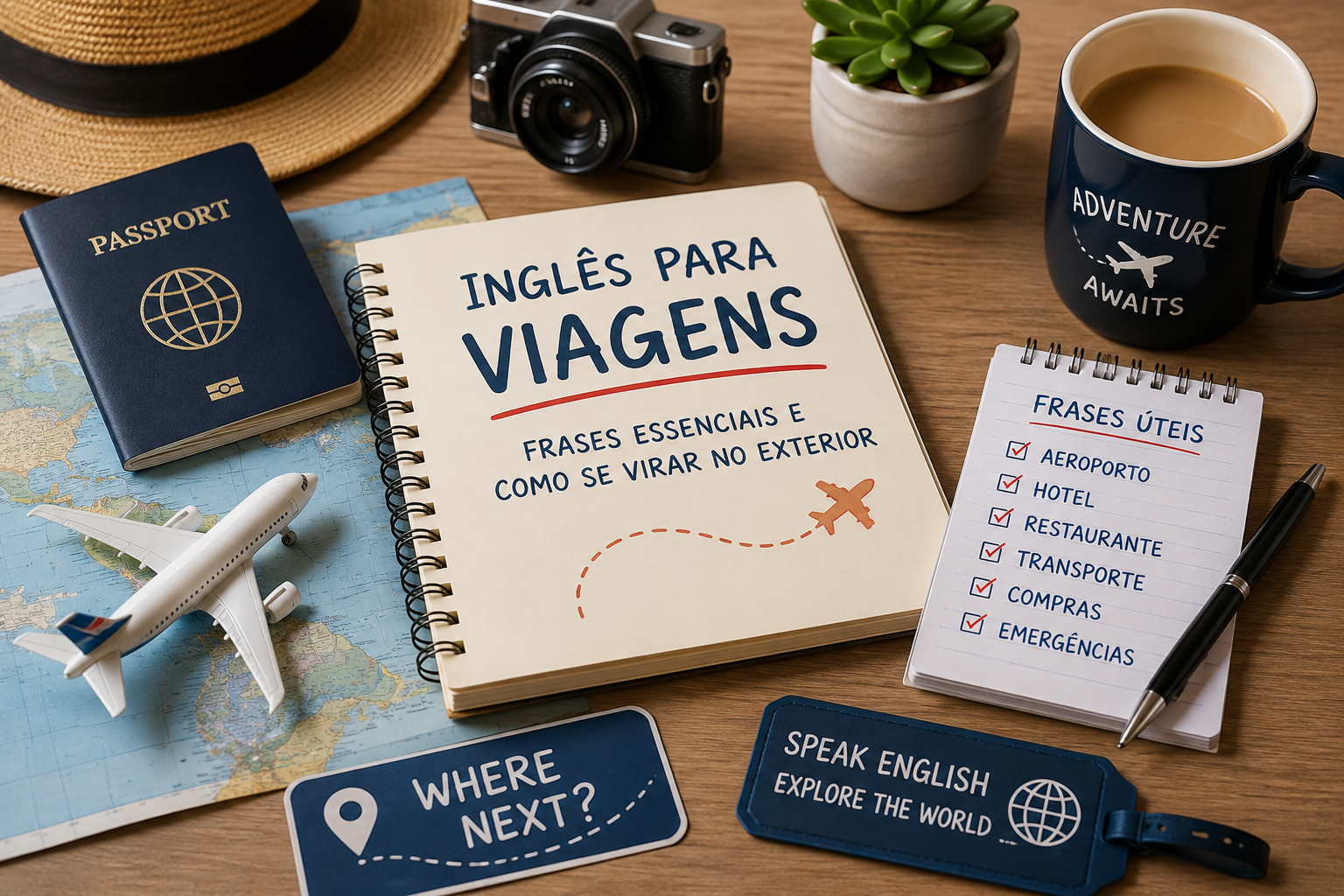 Inglês para viagens: frases essenciais e como se virar no exterior